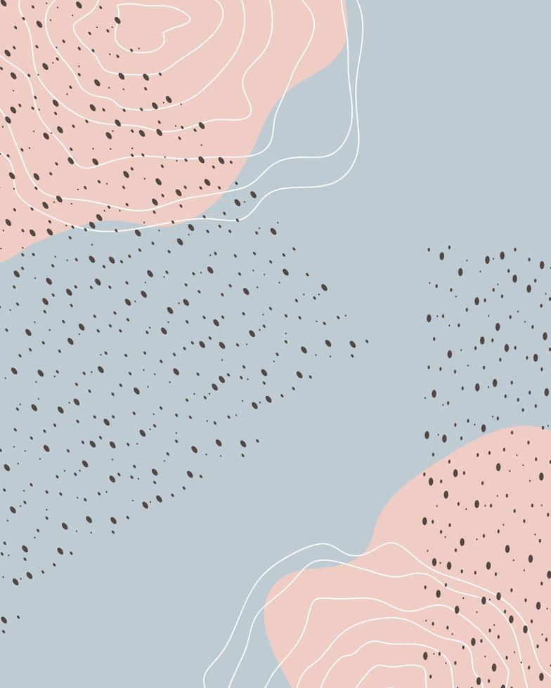 Creative abstract background, spots, dots. Vector illustration. Posters, cards, brochure, website, flyer design, banner.