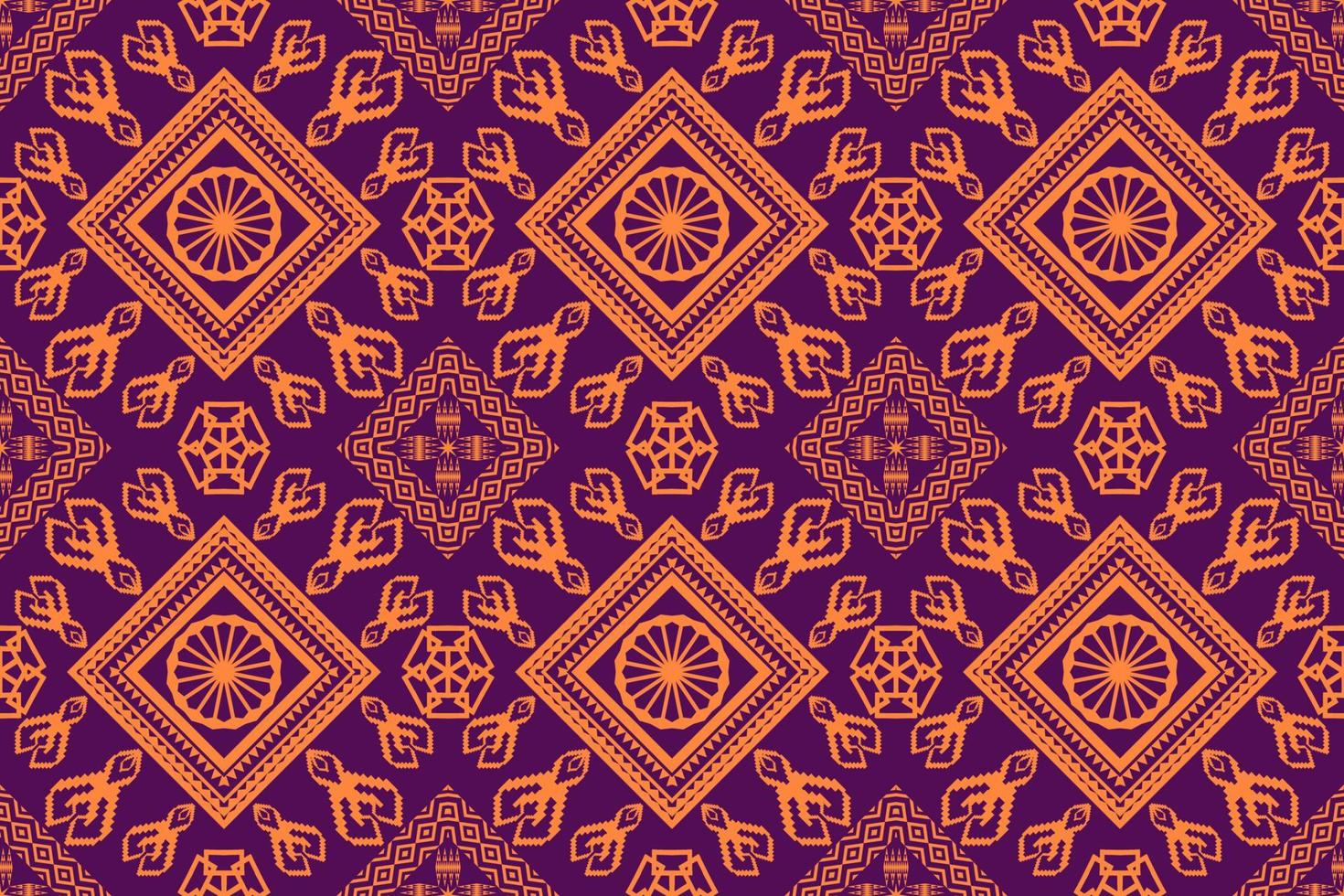 Geometric ethnic oriental traditional pattern.Figure tribal embroidery style.Design for wallpaper,clothing,wrapping,fabric,vector illustration vector