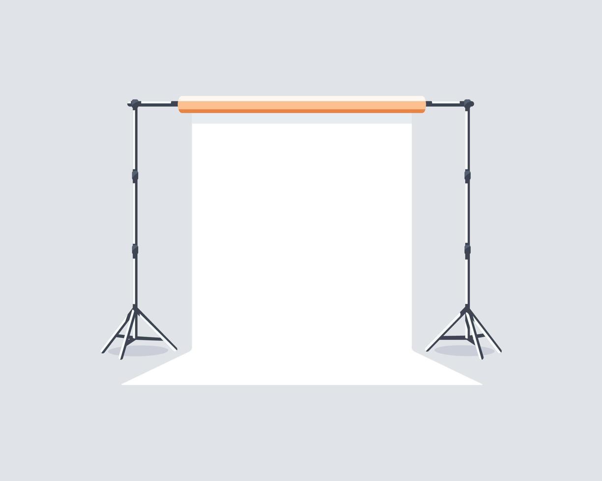 Photo studio element isolated on white background vector