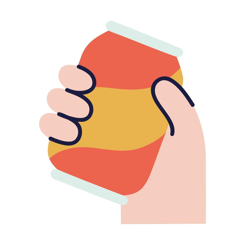 Soda .Food and Beverage Doodles. vector
