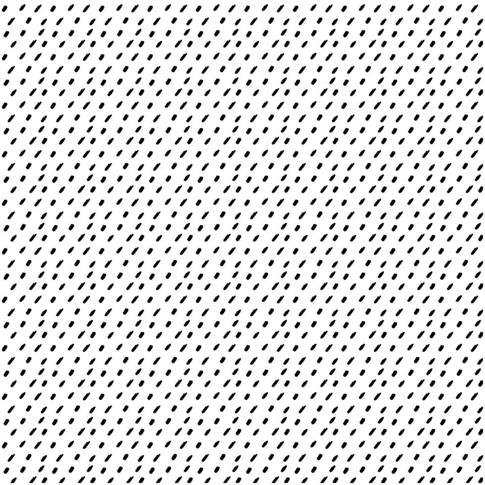 Handdrawn black and white brush stroke seamless pattern. Memphis style pattern. Abstract background. vector