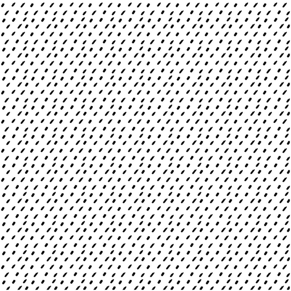 Handdrawn black and white brush stroke seamless pattern. Memphis style pattern. Abstract background. vector