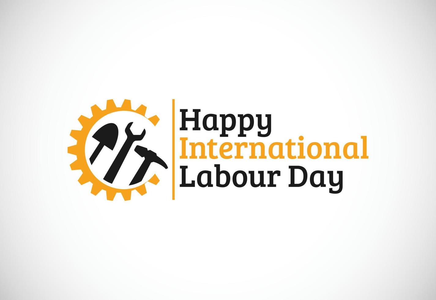 Happy Labour Day 2022 Vector. 1st May International Labour Day. Worker's Day Vector Art