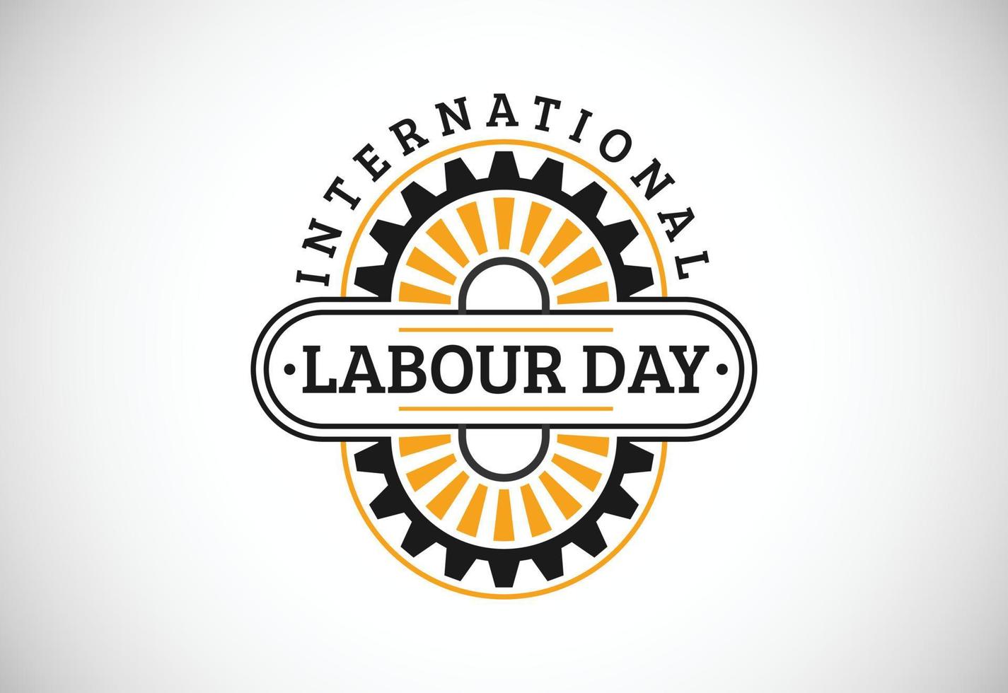 Happy Labour Day 2022 Vector. 1st May International Labour Day. Worker's Day Vector Art