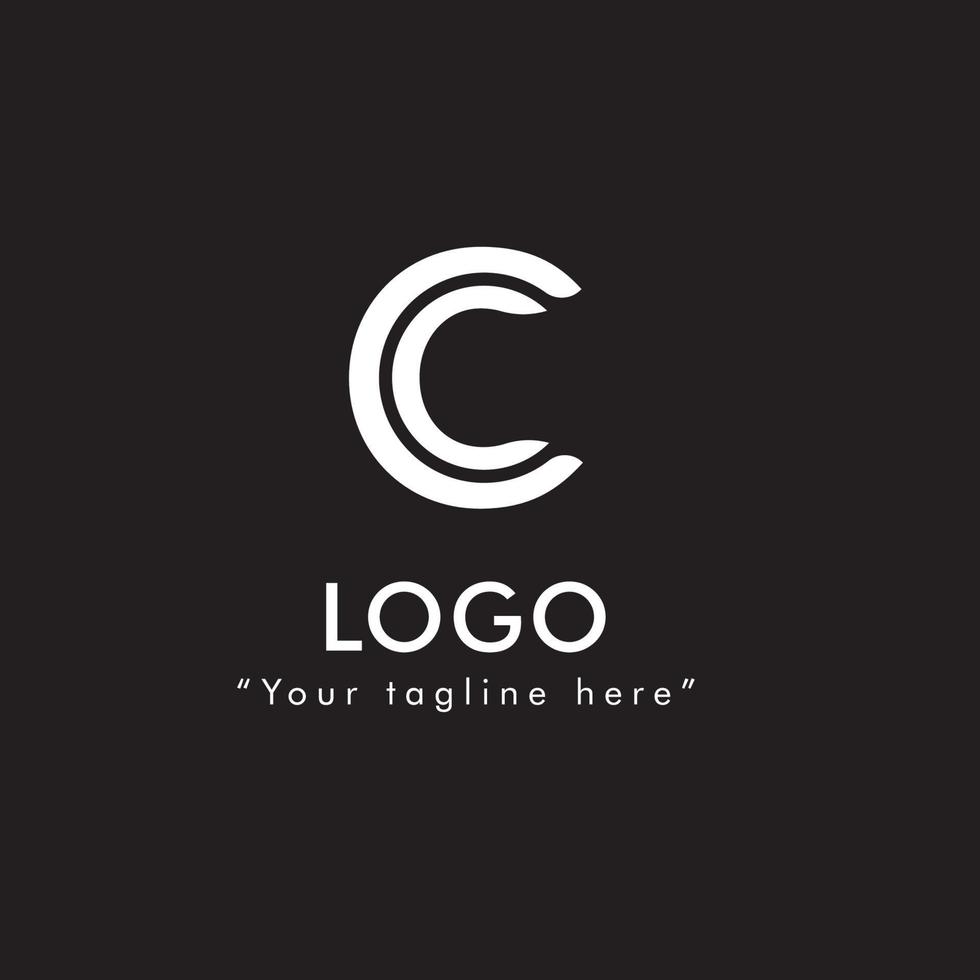 logotipo vinculado a la letra inicial. utilizable para logotipos comerciales y de marca. elemento de plantilla de diseño de logotipo de vector plano