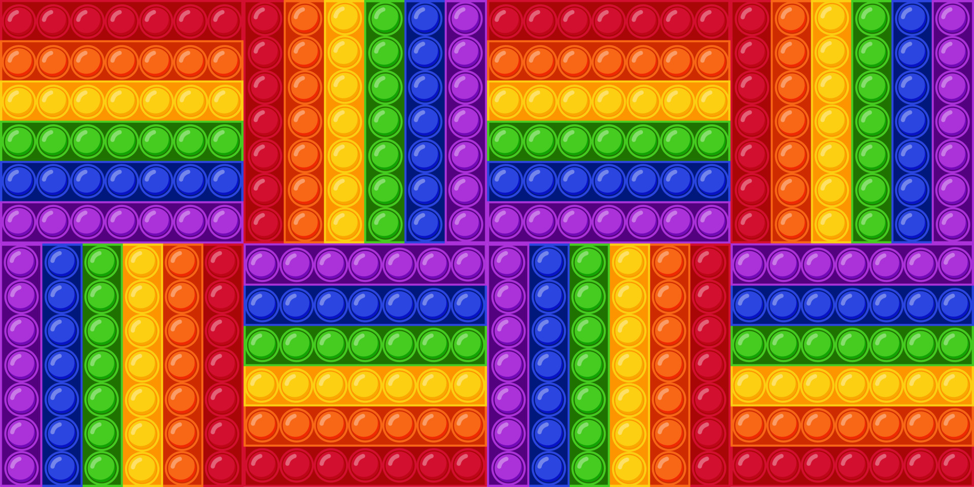 Fidget Trendy Antistress Sensory Toy Background. Flat style isolated