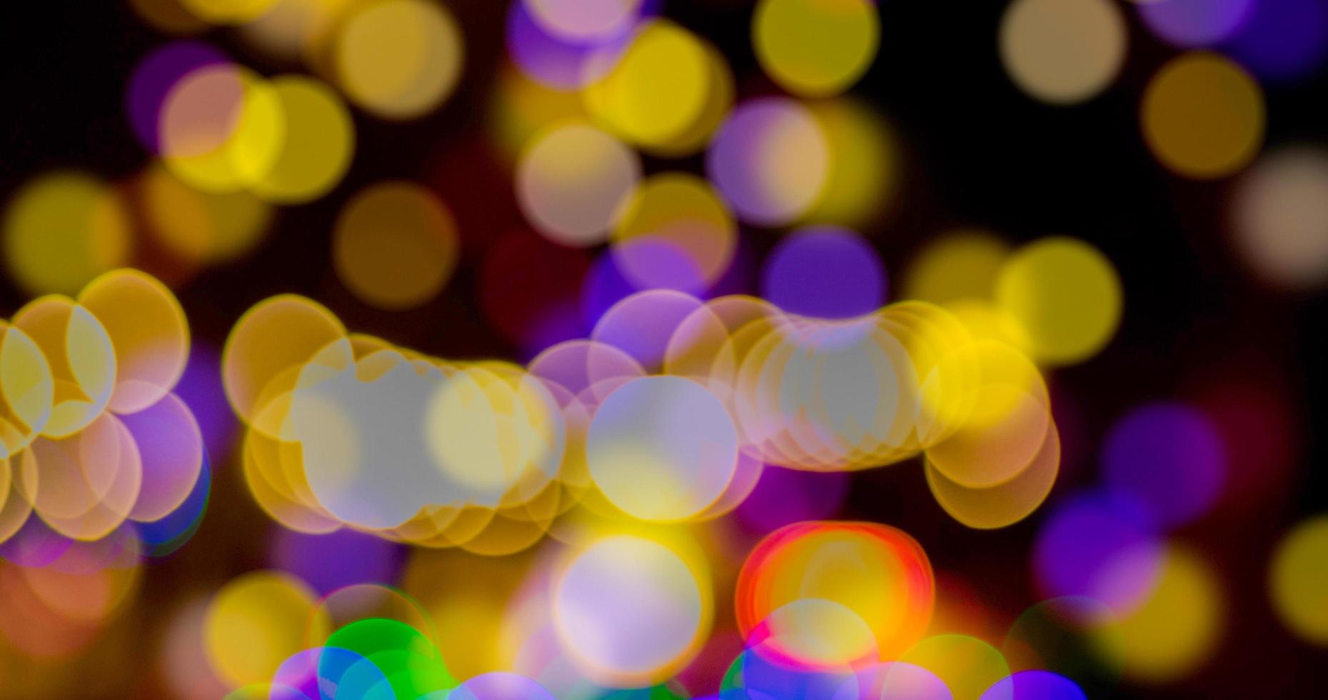 Gold lights bokeh Particles Effect and Sparkling magical dust particles. Magic concept. Abstract background with bokeh effect photo
