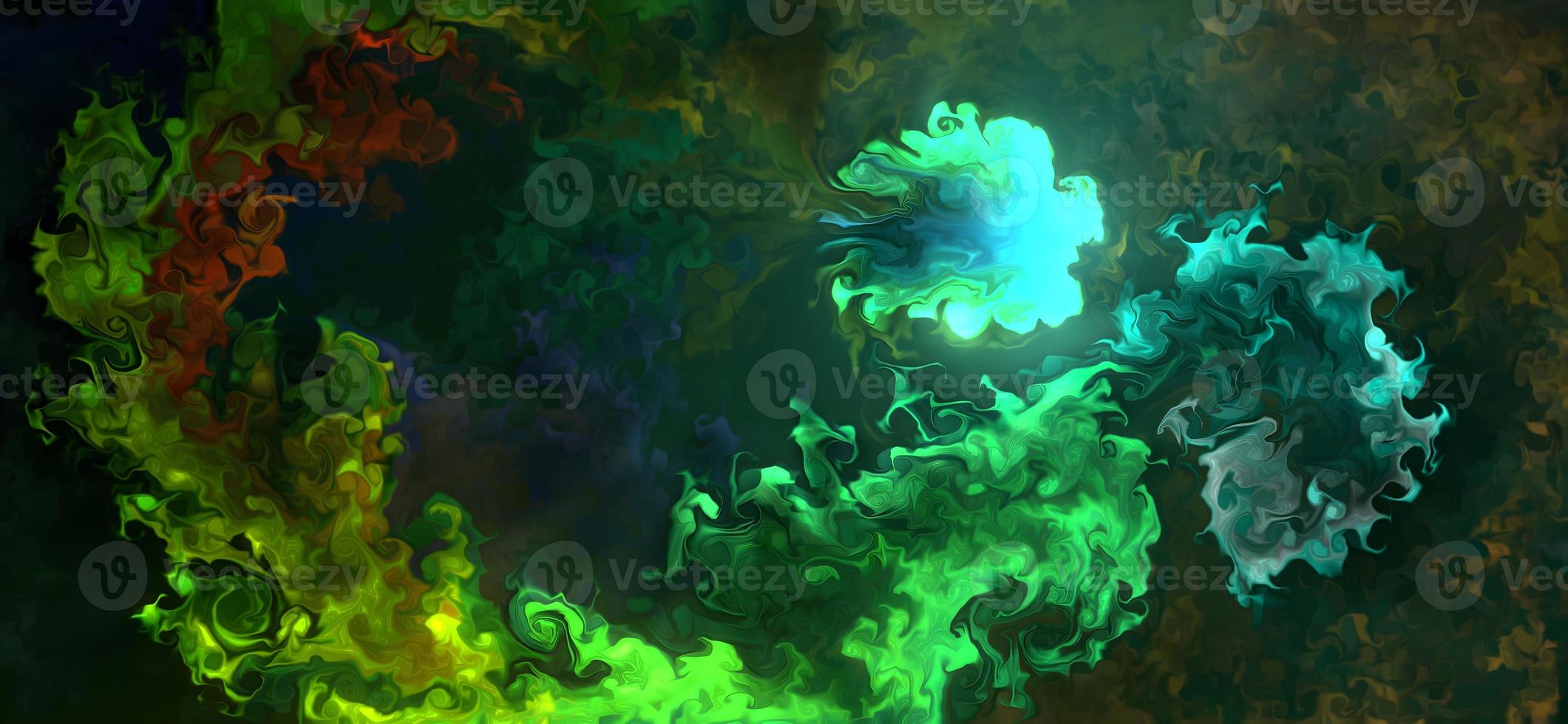 Fluid Art. Abstract colorful background, wallpaper, texture. abstract colored dust explosion background. Mixing paints. Modern art. Marble texture photo
