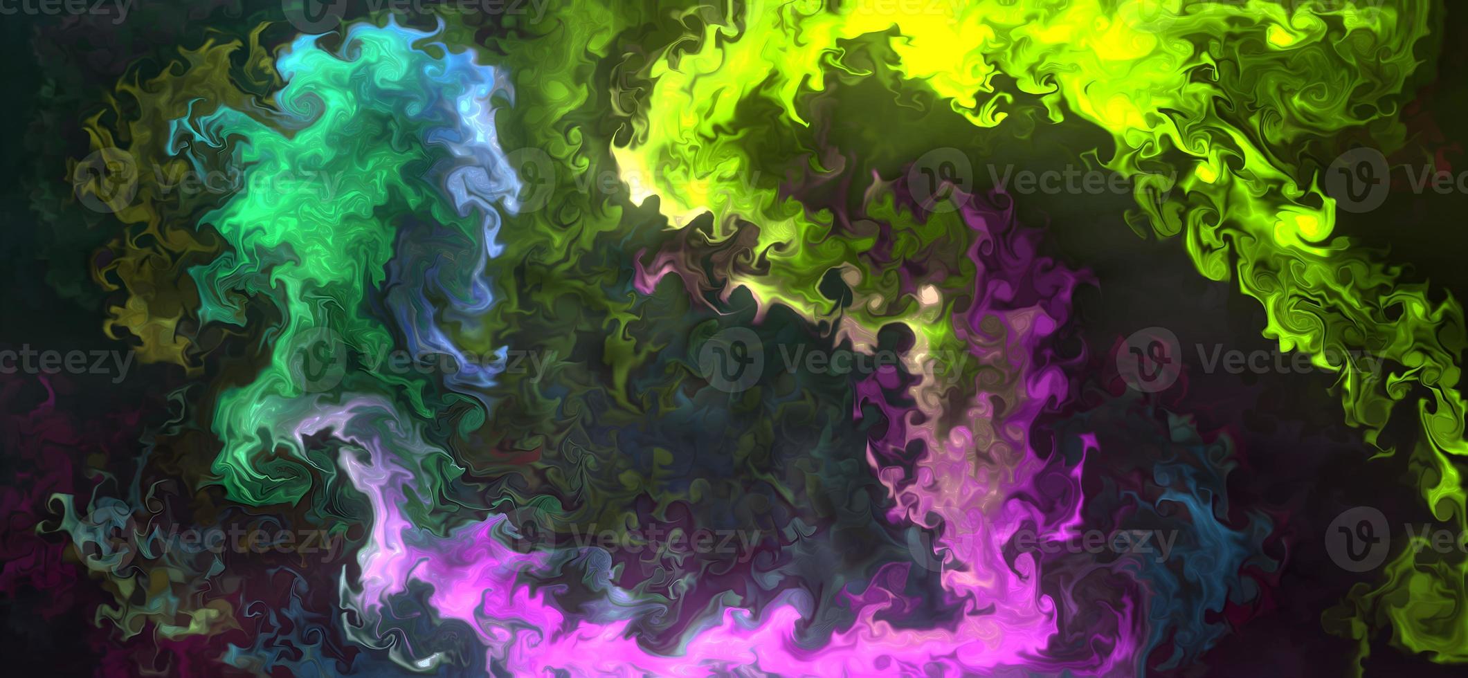 Fluid Art. Abstract colorful background, wallpaper, texture. abstract colored dust explosion background. Mixing paints. Modern art. Marble texture photo
