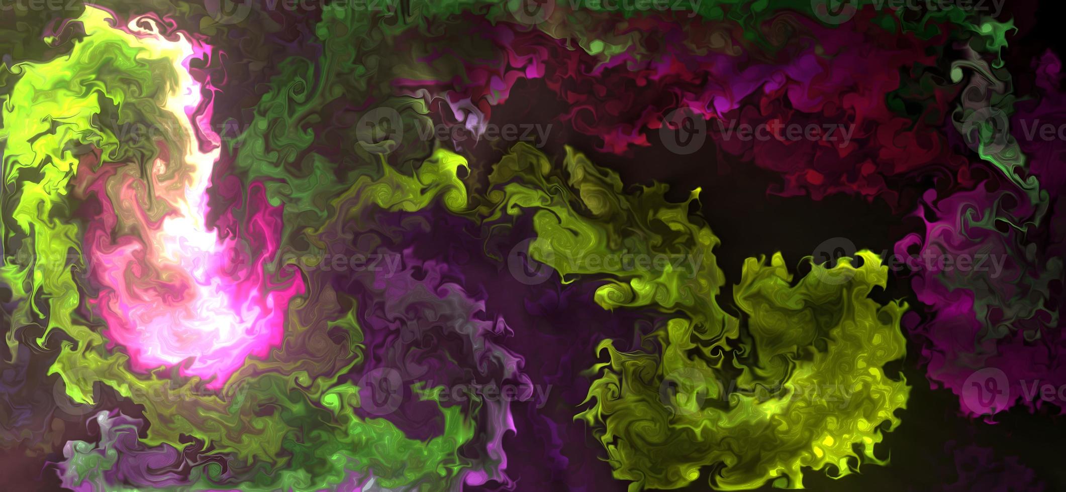 Fluid Art. Abstract colorful background, wallpaper, texture. abstract colored dust explosion background. Mixing paints. Modern art. Marble texture photo