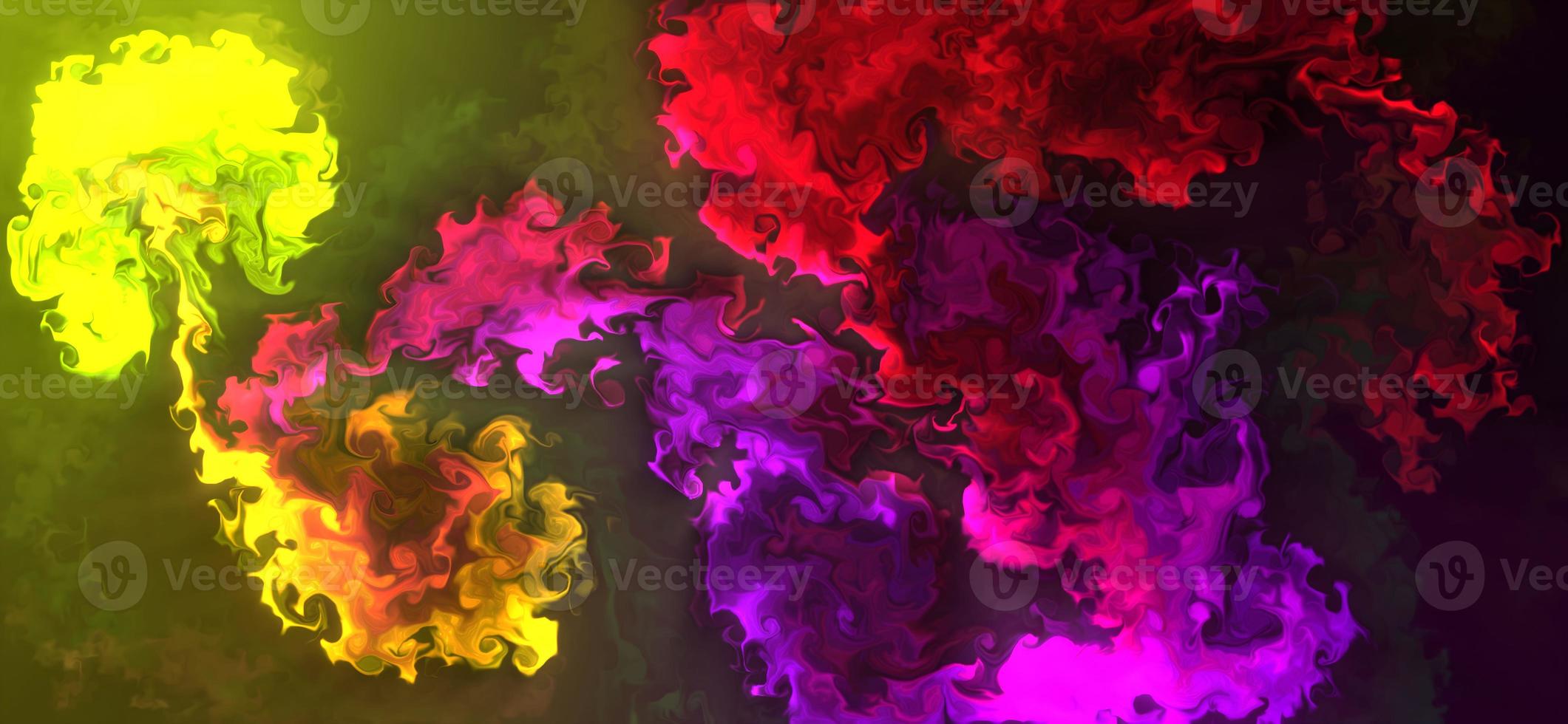 Fluid Art. Abstract colorful background, wallpaper, texture. abstract colored dust explosion background. Mixing paints. Modern art. Marble texture photo