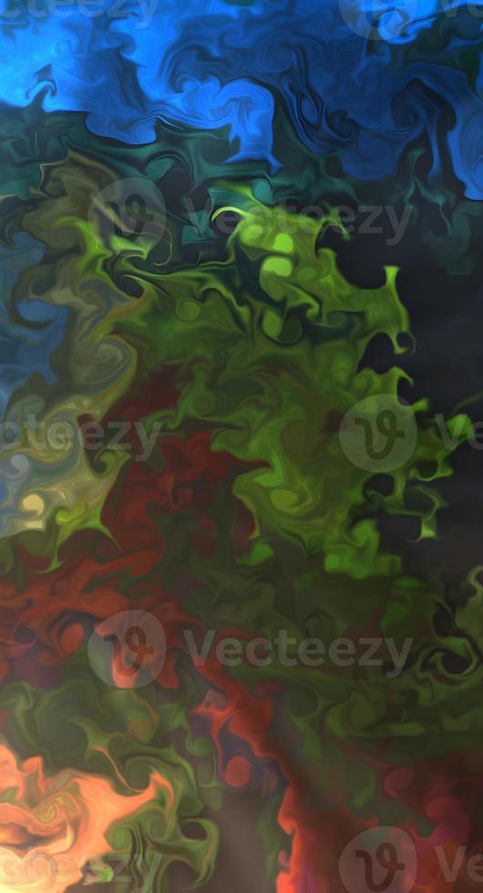 Alcohol ink colors translucent. Abstract multicolored marble texture background. Design wrapping paper, wallpaper. Mixing acrylic paints. Modern fluid art. Alcohol Ink Pattern photo