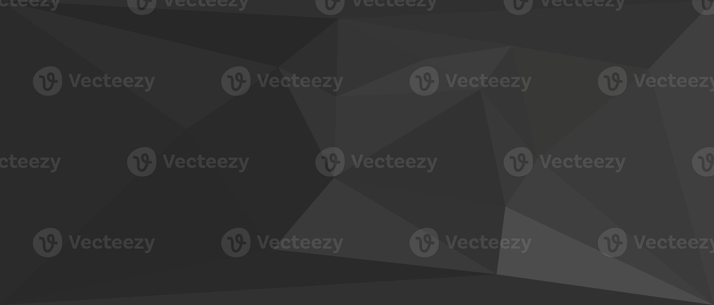 black geometric abstract polygonal triangle pattern. minimal modern background photo
