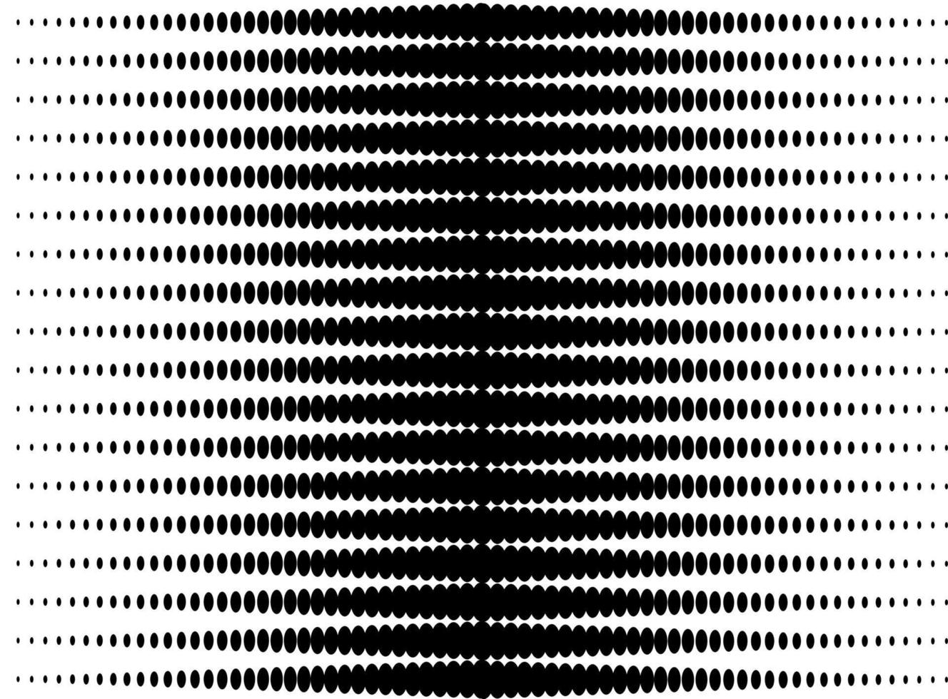 Halftone wave background. Curved gradient texture or pattern. Vector illustration.