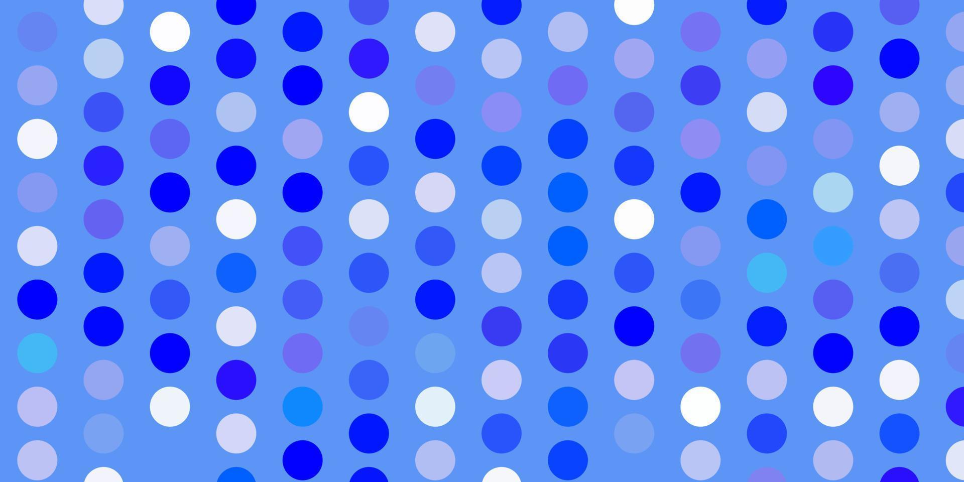 diseño de vector azul claro con formas circulares.