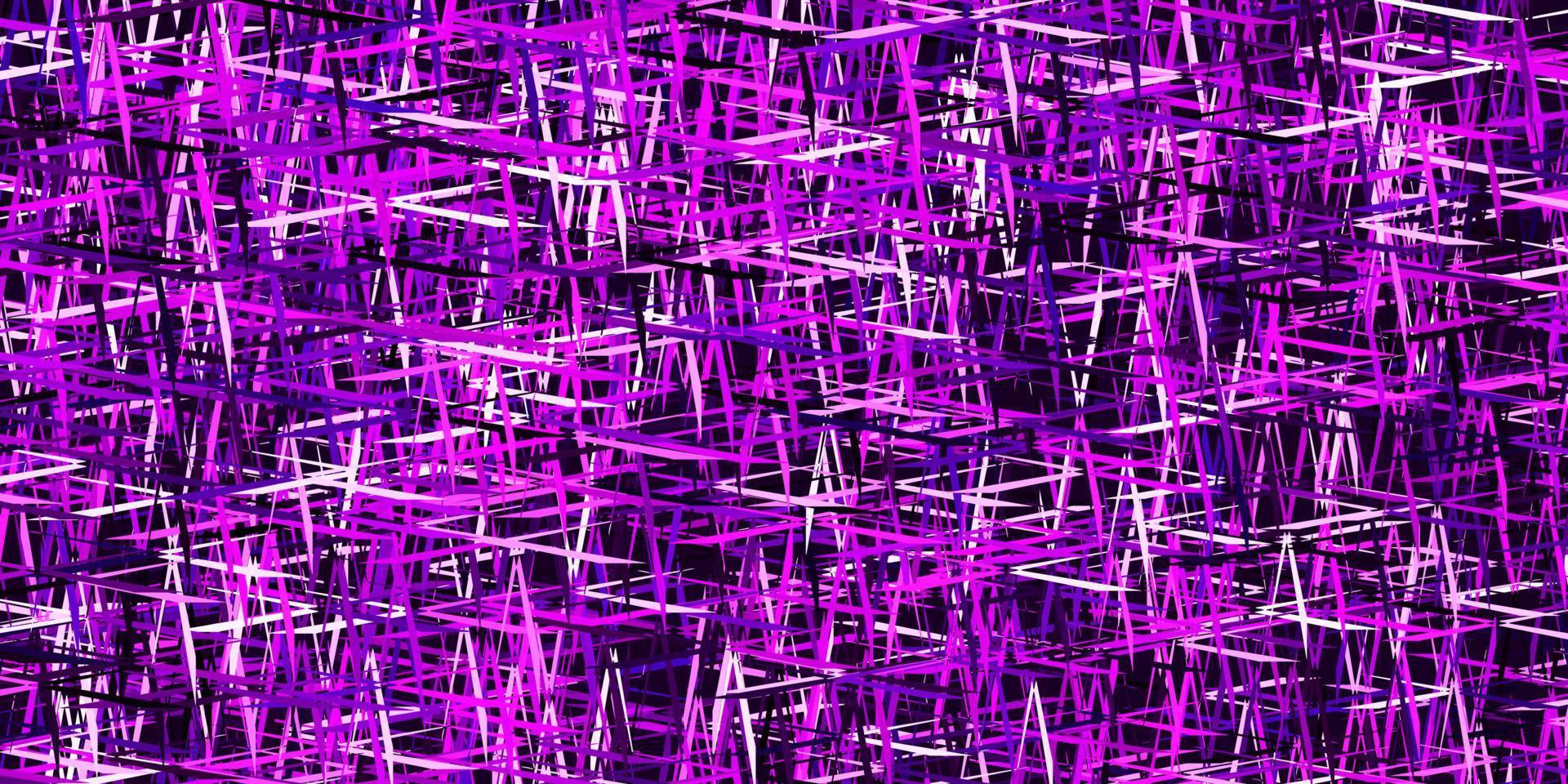 textura vectorial rosa oscuro con líneas de colores. vector