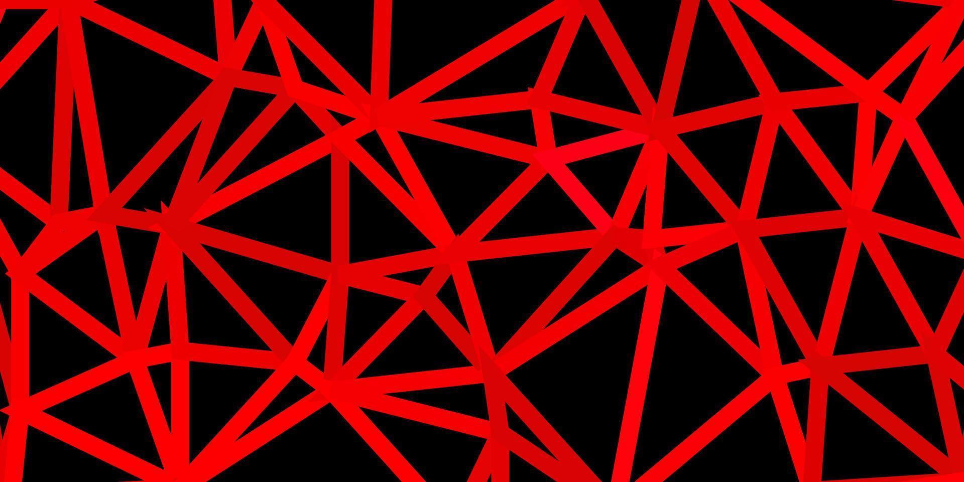 Dark orange vector poly triangle template. 6641354 Vector Art at Vecteezy