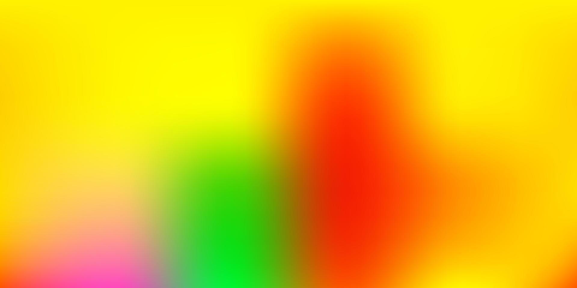 Light Multicolor vector gradient blur background.