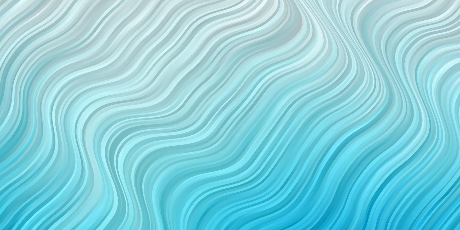 Light BLUE vector template with curves.