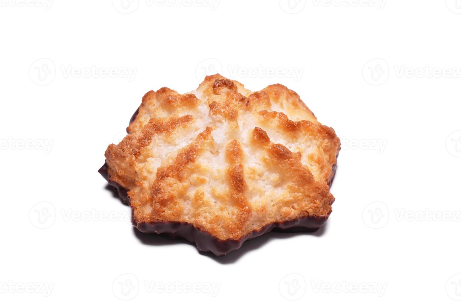 Coconut macaroon german christmas cookie photo