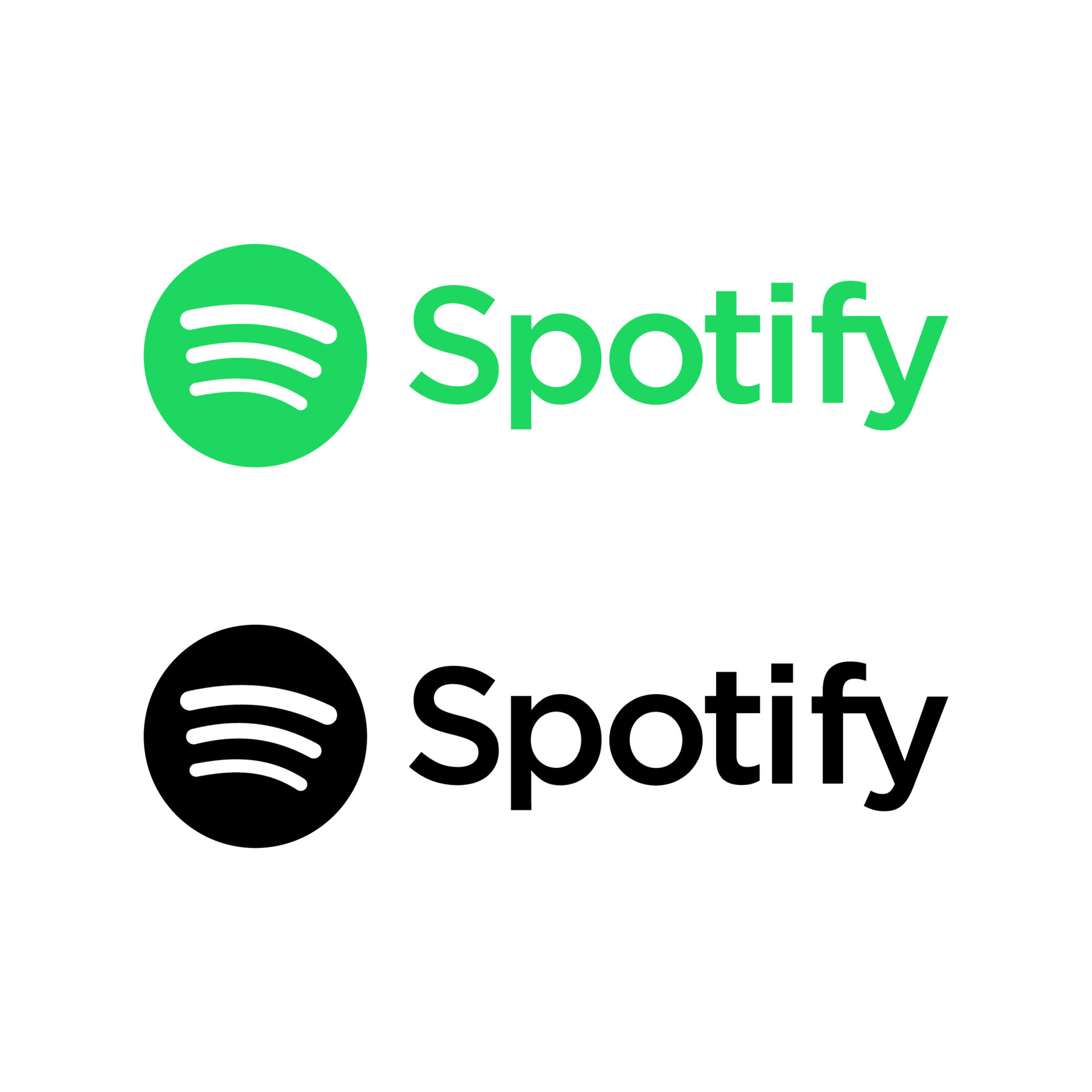 spotify icon, spotify logo, spotify symbol logo set 6642201 Vector