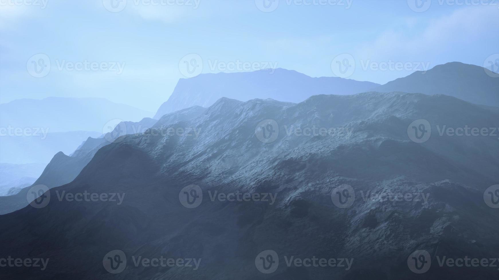 the dark land of the slopes of the mount Etna photo