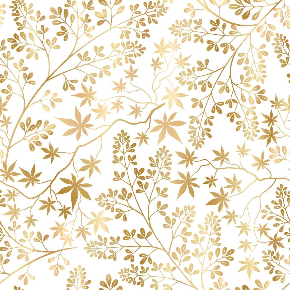 Floral pattern. Flower seamless background. Flourish ornamental garden