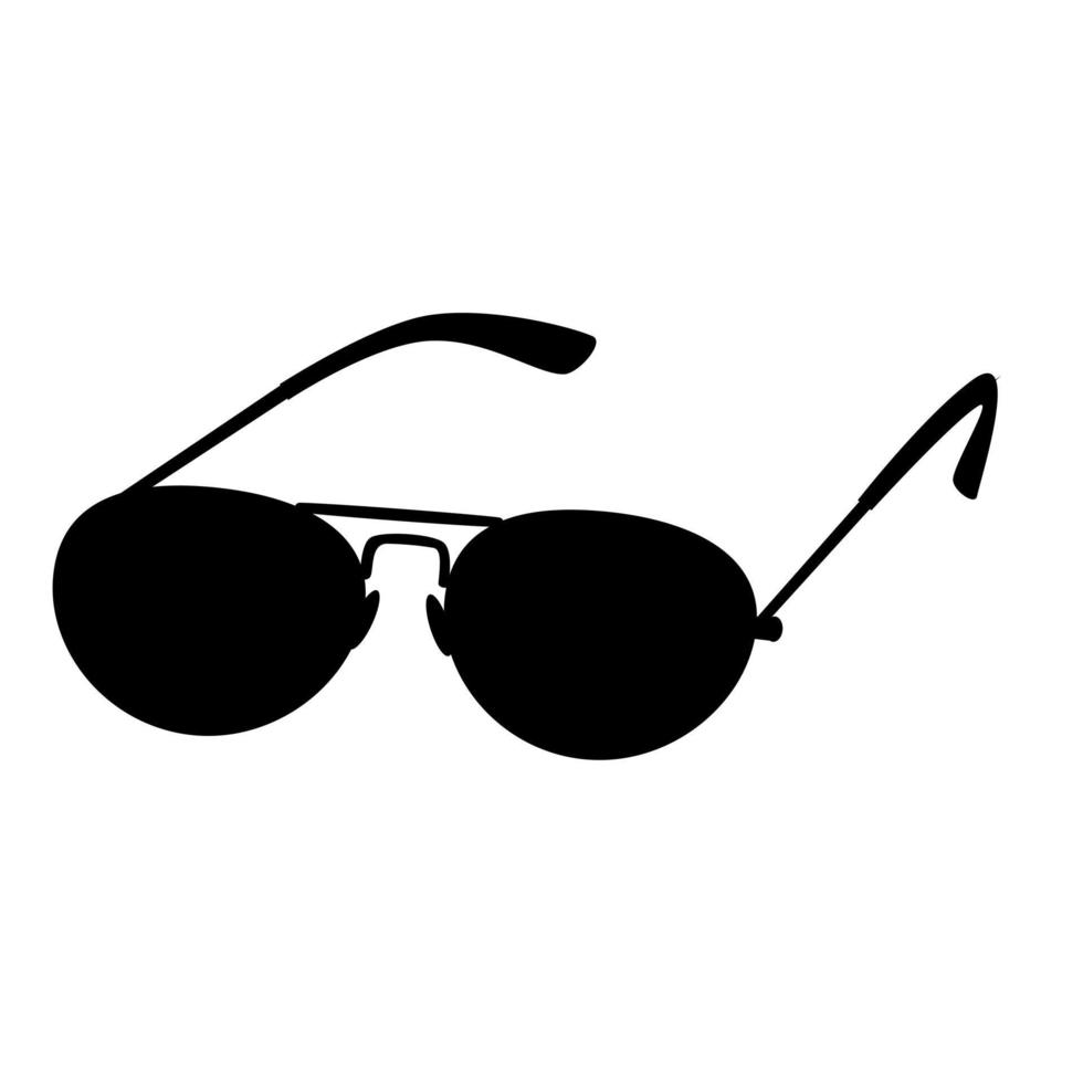 Sun glasses  icon. vector