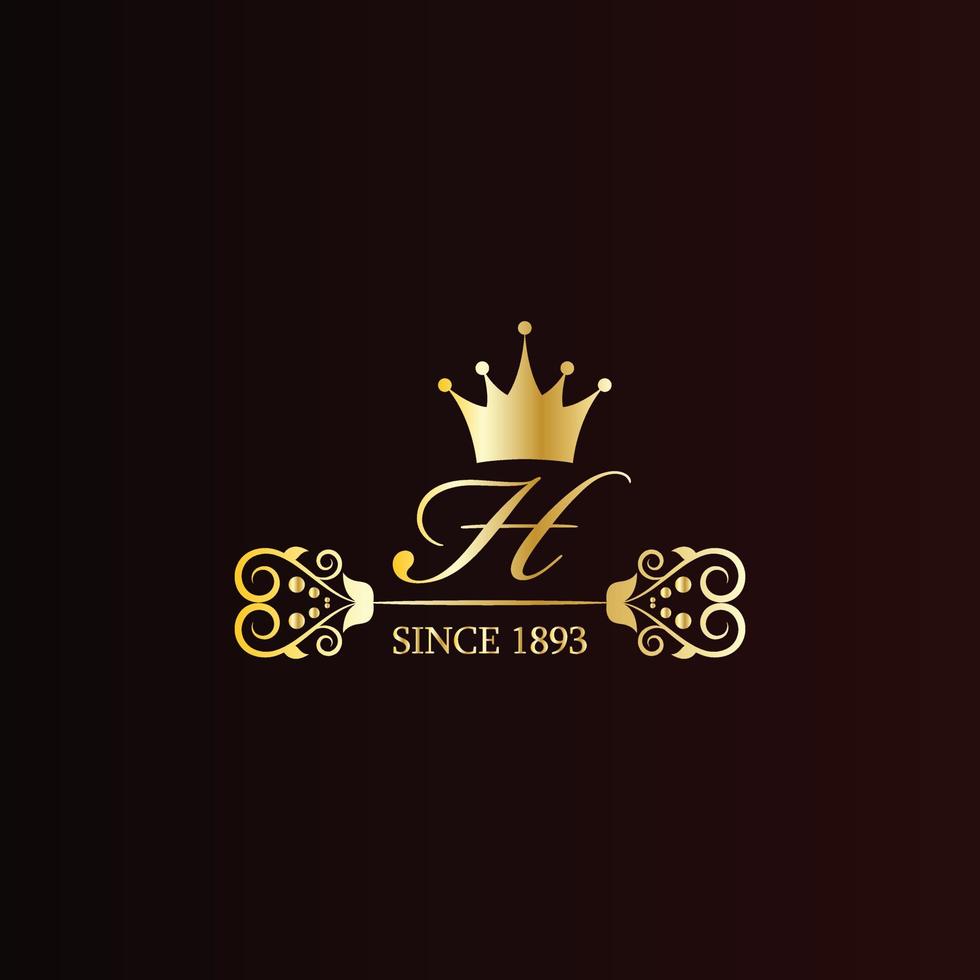 New Premium Luxury Logo Design in vector for Restaurant, Royalty, Boutique, Cafe, Hotel, Heraldic, Jewelry, Fashion and other vector illustration