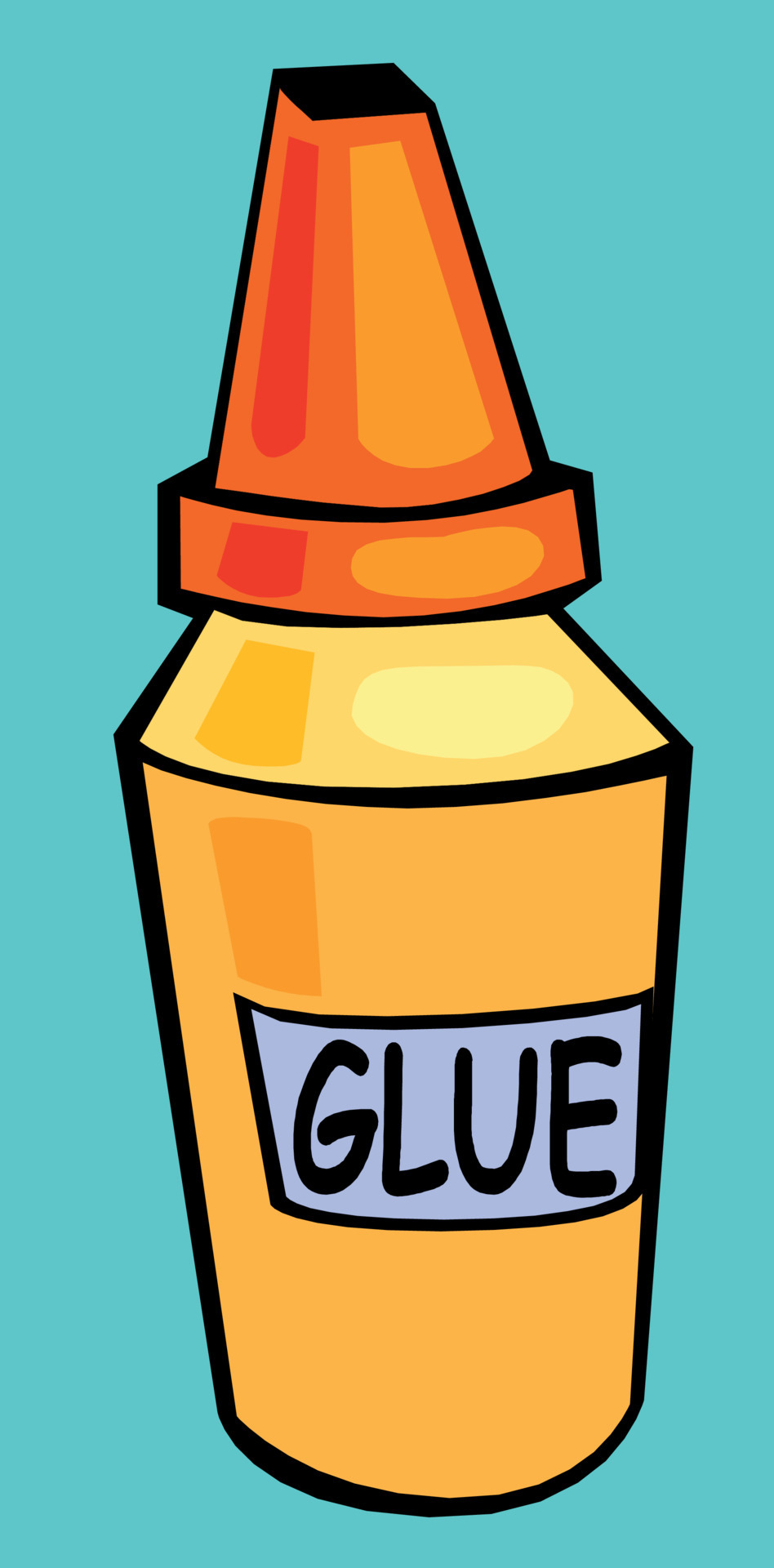 Glue cartoon vector 6643628 Vector Art at Vecteezy