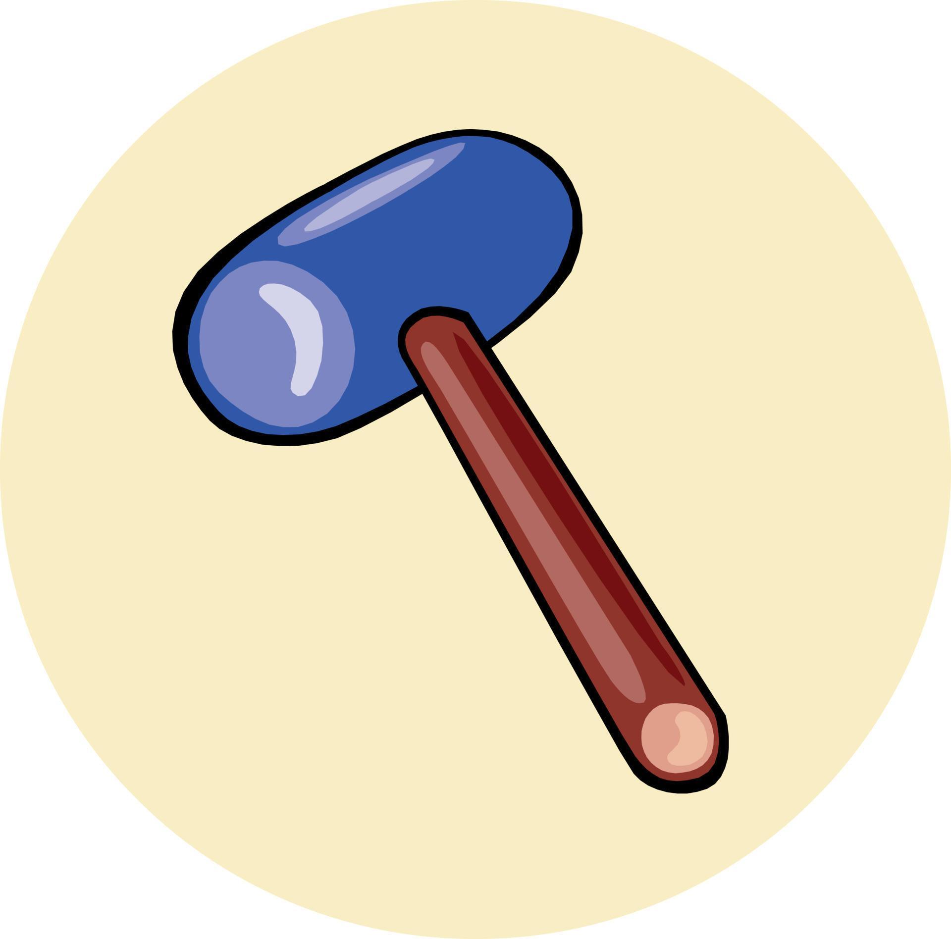 Cartoon vector hammer 6643629 Vector Art at Vecteezy