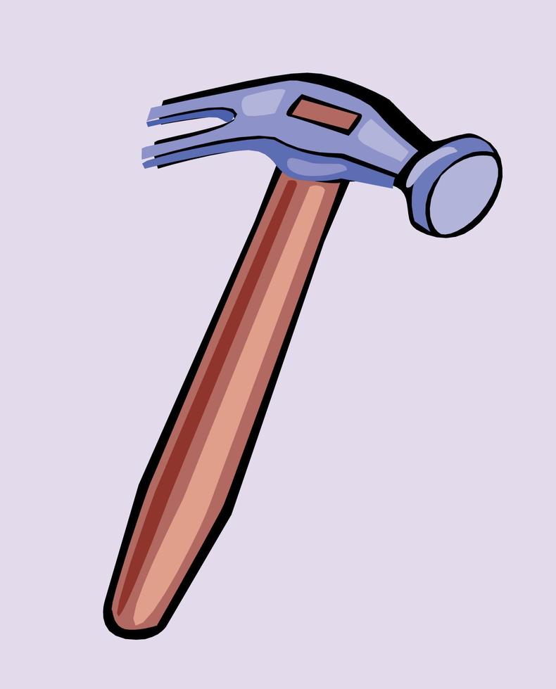 Cartoon vector hammer 6643631 Vector Art at Vecteezy
