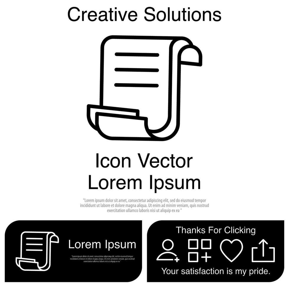 papel, icono, vector, eps, 10 vector