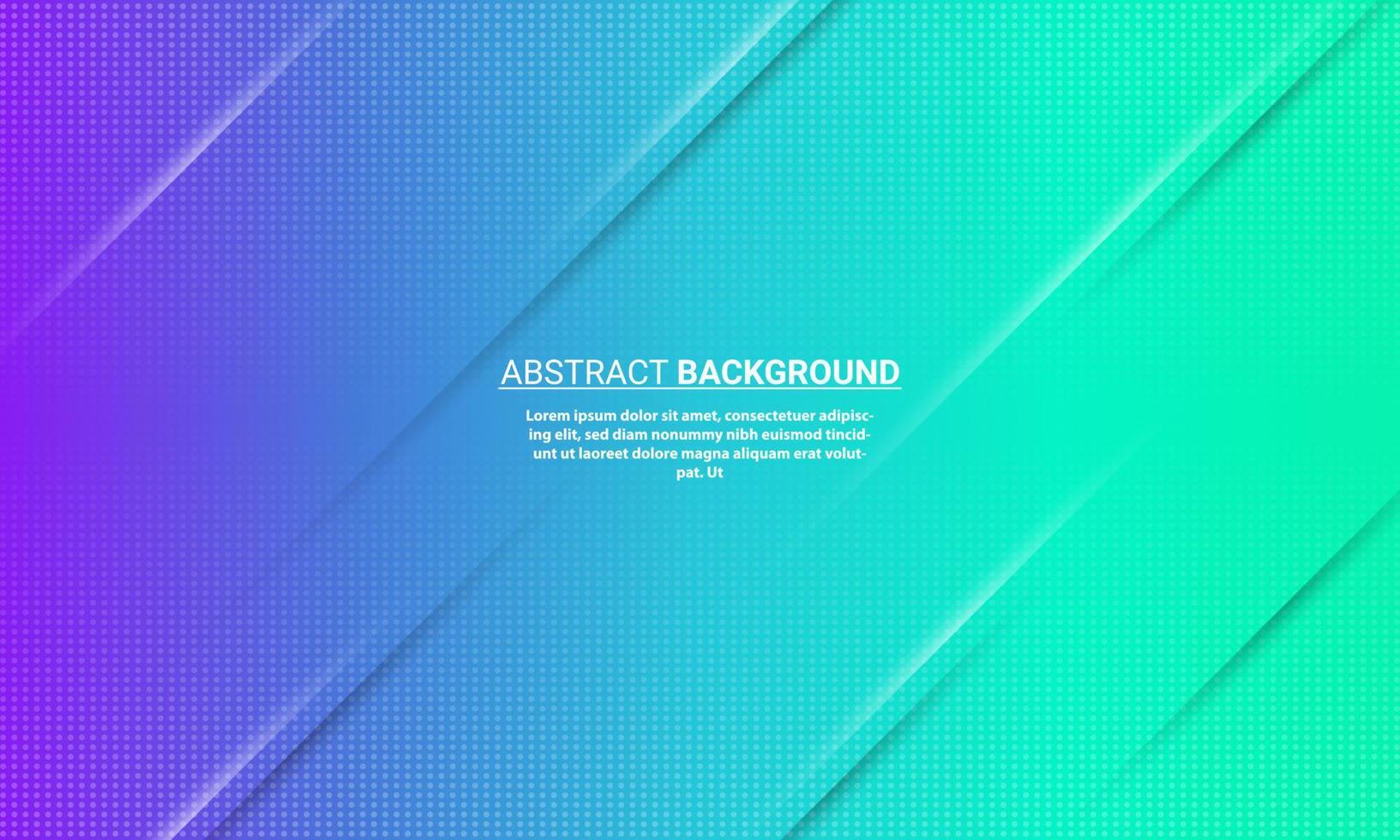 Abstract banner background blue and purple gradient with halftone style. vector