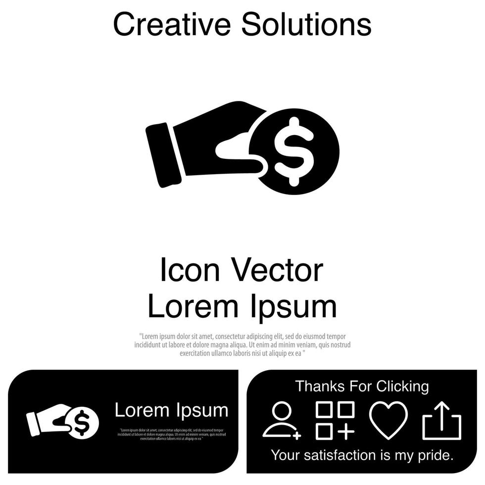 Pay Icon Vector EPS 10
