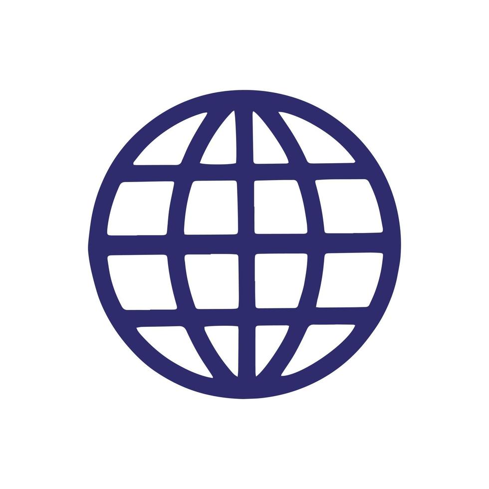 globe icon vector design