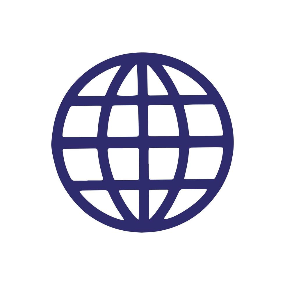 globe icon vector design