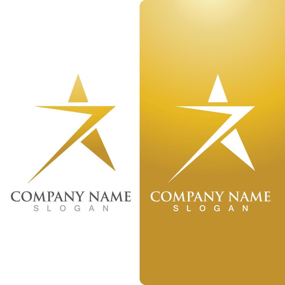 Star logo and symbol  icon Template vector