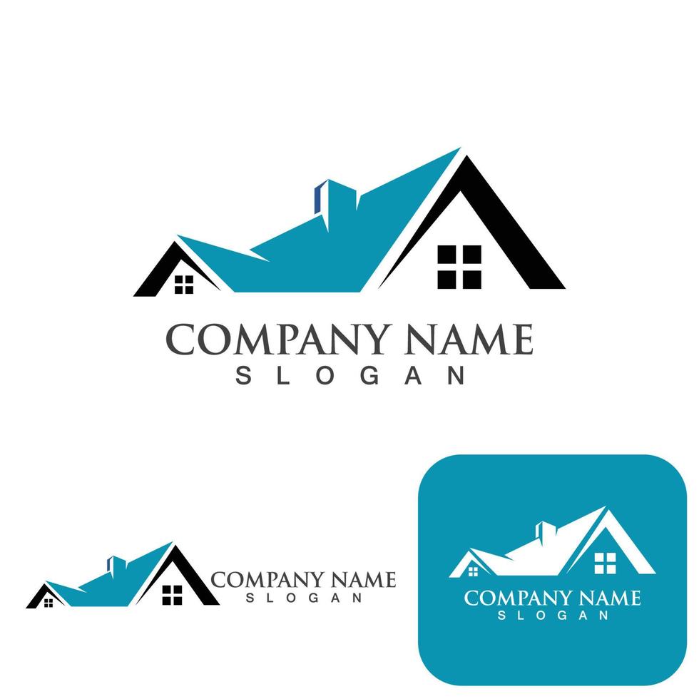 House logo and symbol vector image