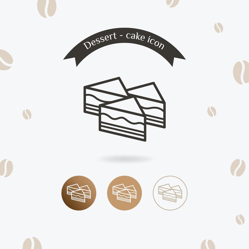 Desert icon design vector