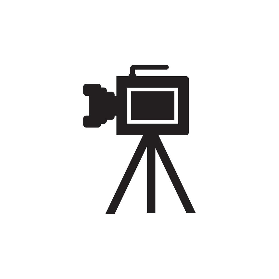 Camera Icon vector logo . Photography icons set. Security Camera Icon. photo and video icon