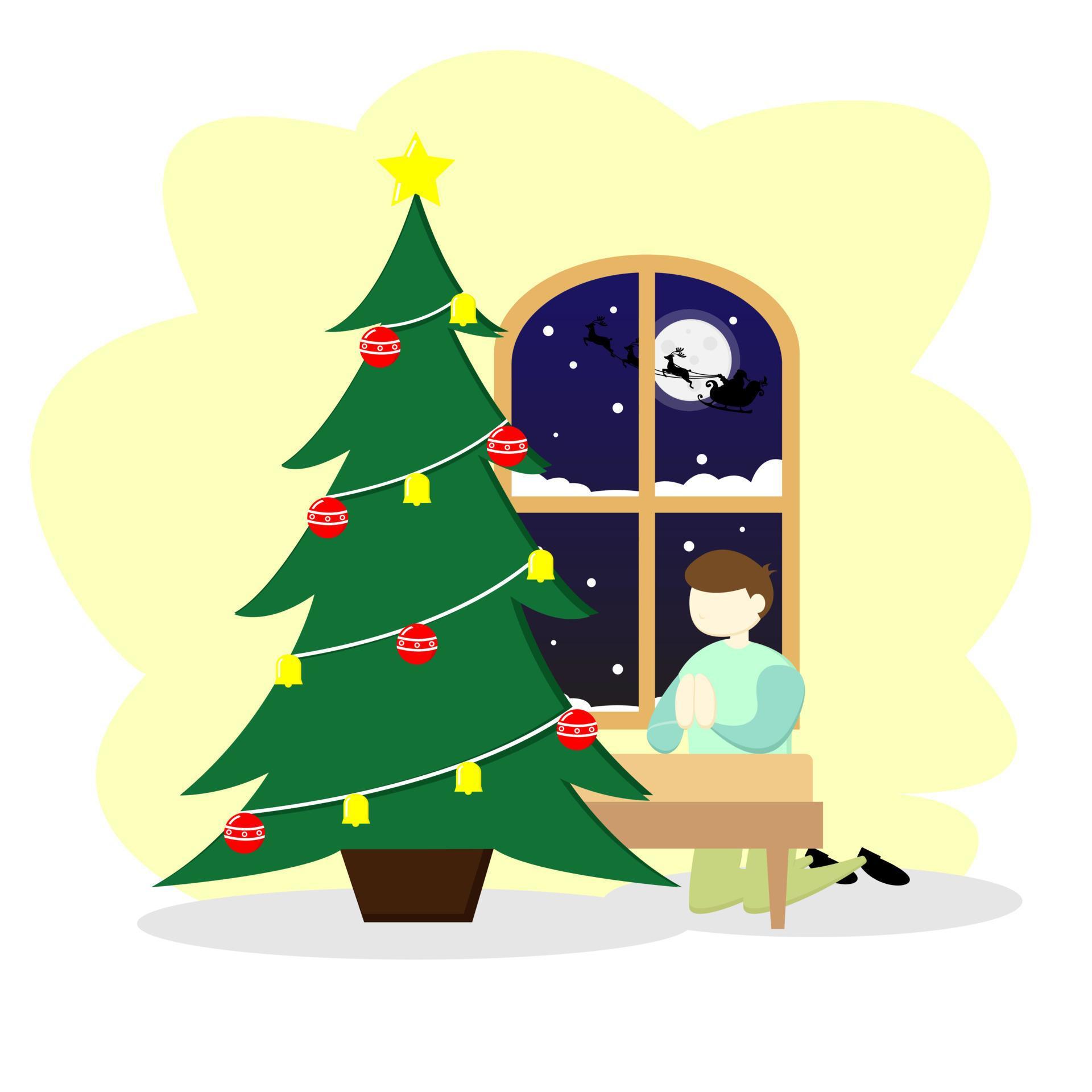 Wishes For Christmas A Child Is Praying For A Gift On Christmas Eve wishes-for-christmas-a-child-is-praying-for-a-gift-on-christmas-eve