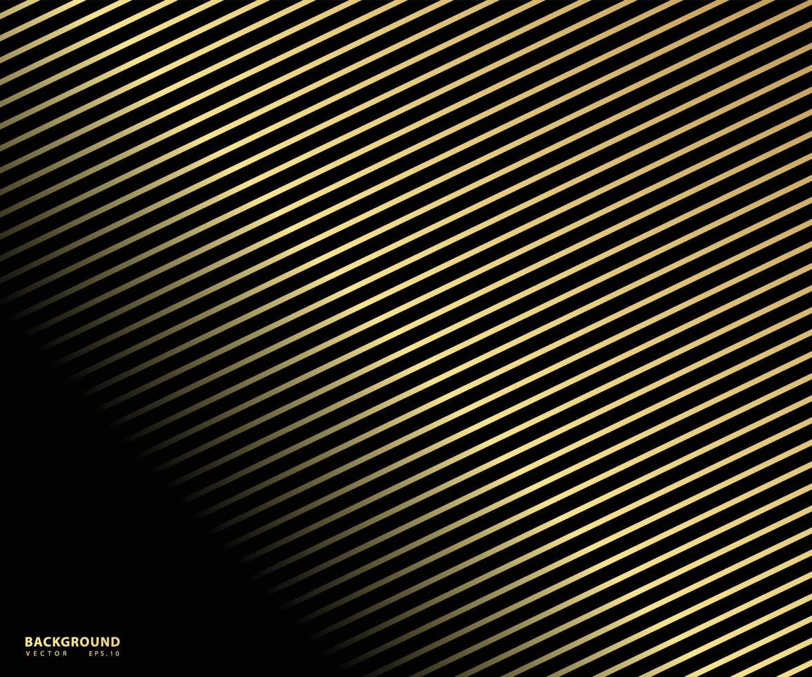 Striped gold texture, Abstract warped Diagonal Striped Background, waved lines texture. Brand new style for your business design, vector template for your ideas
