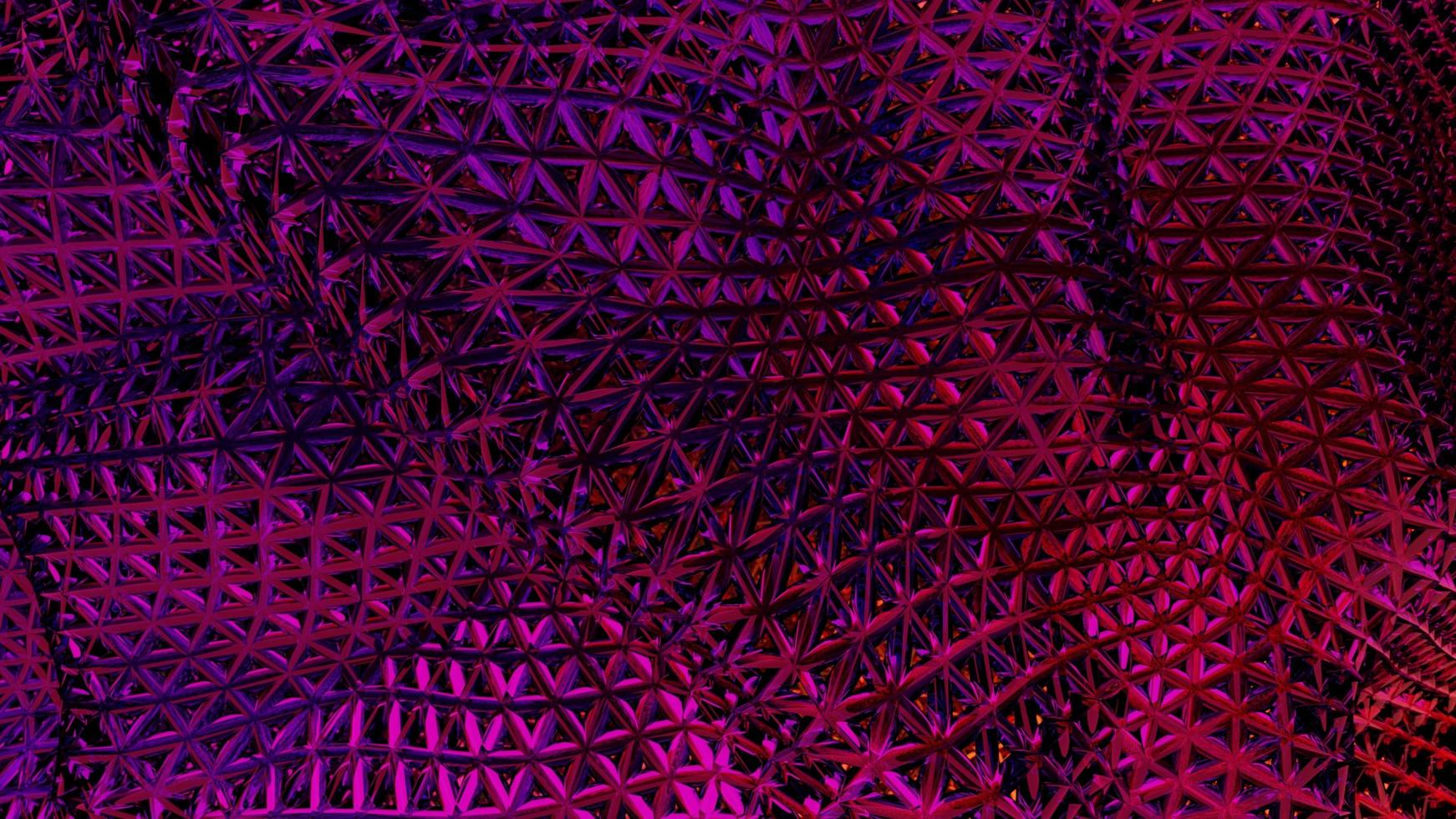 3D render, Abstract glass matter geometric pattern background photo