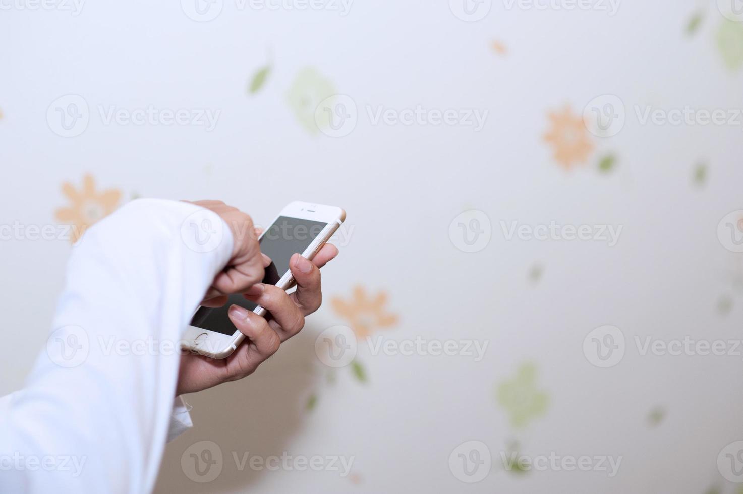 Hands and cell phones. Communication device photo