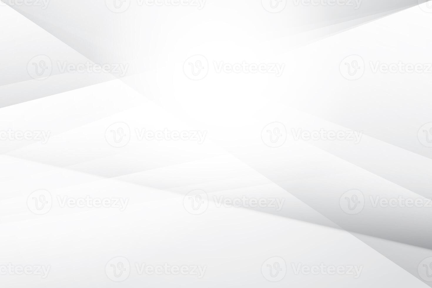 Abstract white and gray color, modern design background with geometric shape. Vector illustration. photo
