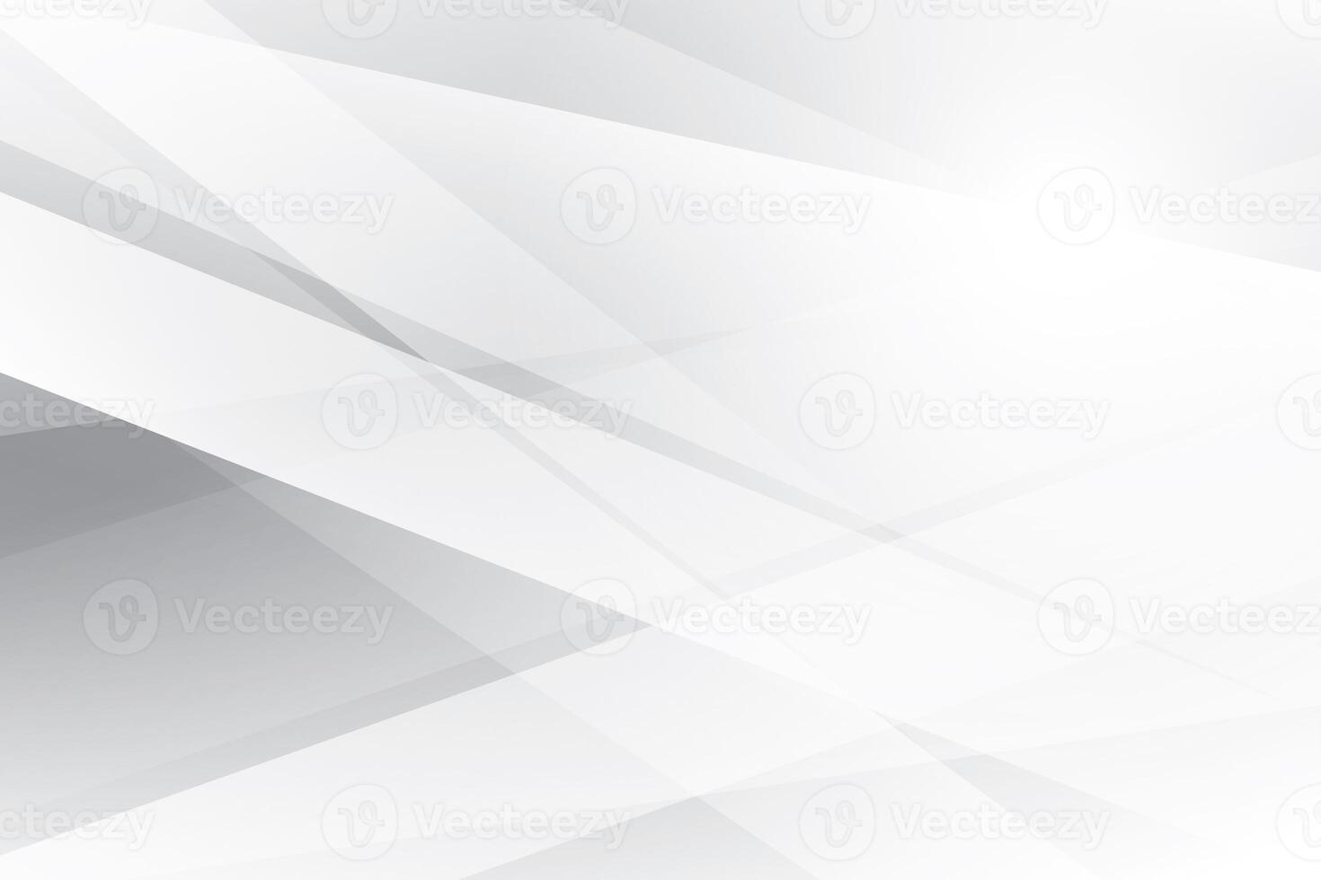 Abstract white and gray color, modern design background with geometric shape. Vector illustration. photo