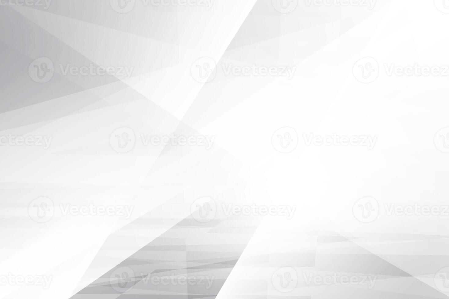 Abstract white and gray color, modern design background with geometric shape. Vector illustration. photo