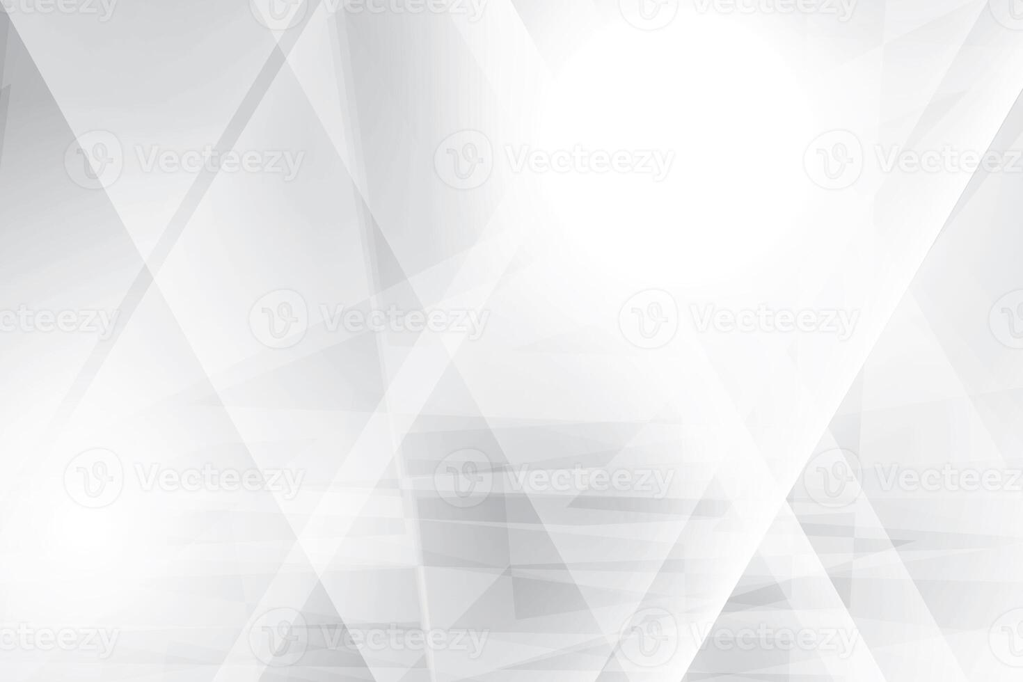 Abstract white and gray color, modern design background with geometric shape. Vector illustration. photo