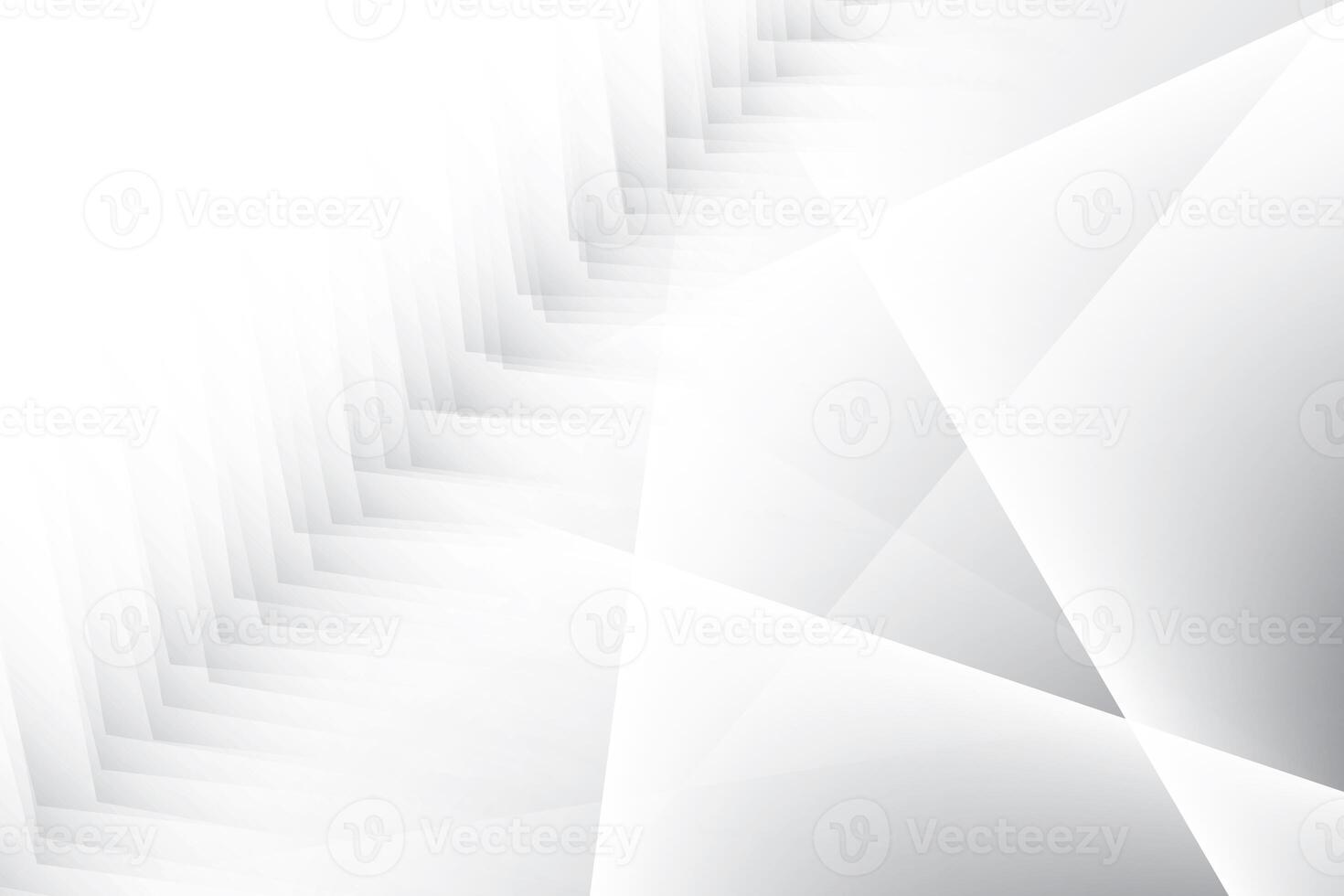 Abstract white and gray color, modern design background with geometric shape. Vector illustration. photo